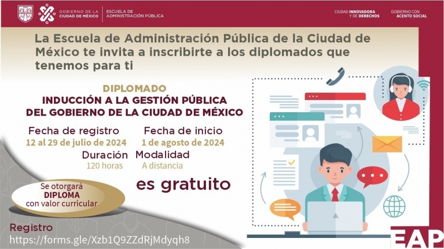 Diplomado Inducción a la Gestión Pública del Gobierno de la Ciudad de México