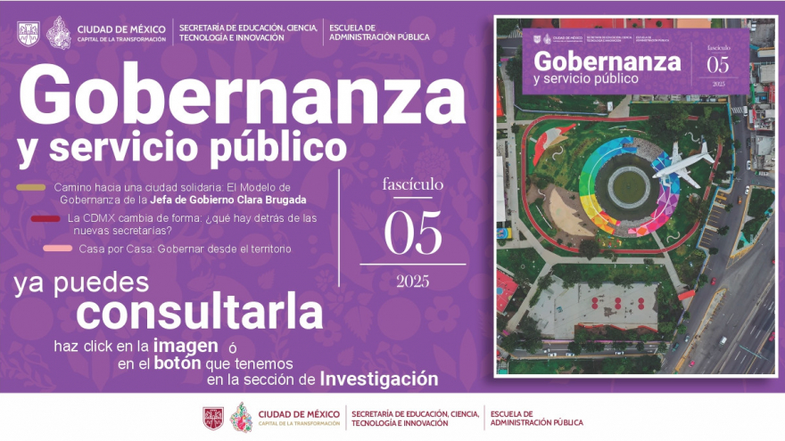 Revista Gobernanza y servicio público