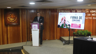 Escuela de Administración Pública y el Tribunal de Justicia Administrativa de la CDMX consolidan convenio estratégico de profesionalización